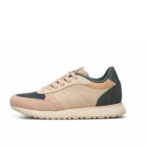 NEW WODEN women's ronja sneaker in tan & blue